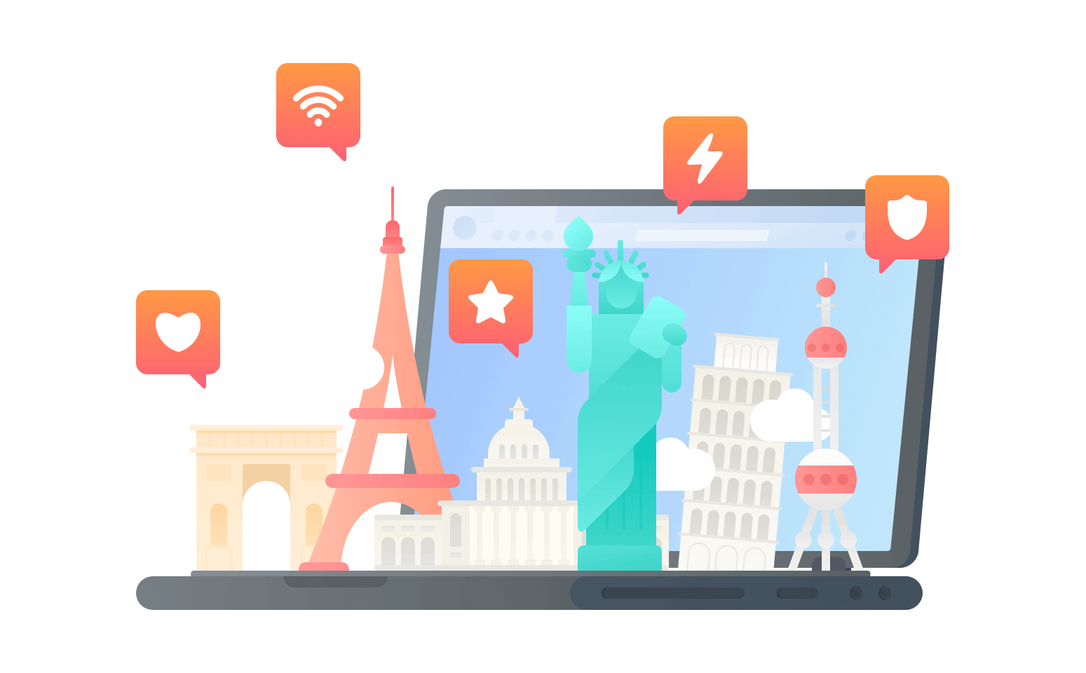 在圣卢西亚连接到中国vpn - VPN回国